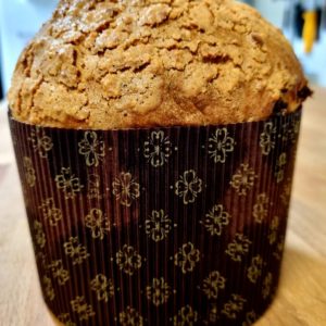 Panettone tres chocolates y naranja