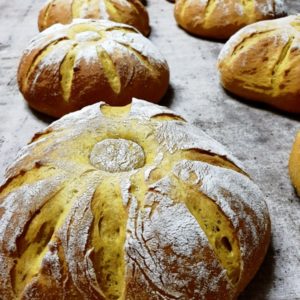 Pan de calabaza 50%